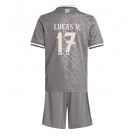 Real Madrid Lucas Vazquez #17 Replica Third Minikit 2024-25 Short Sleeve (+ pants)